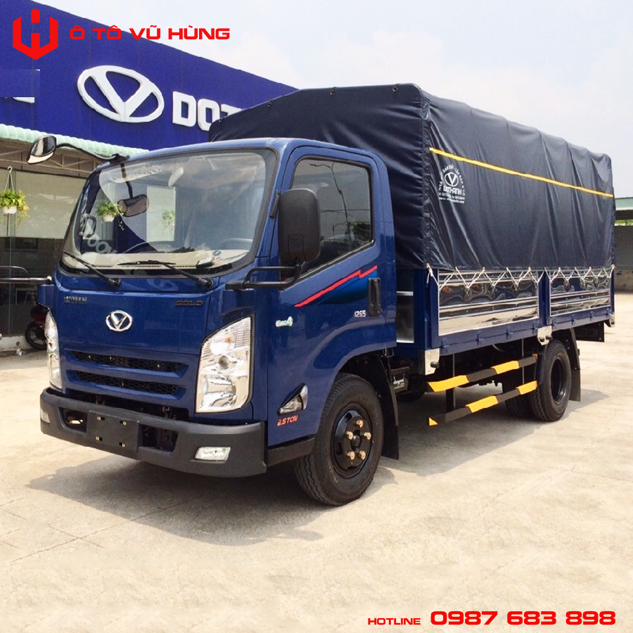 Xe Tải Đô Thành IZ65 Gold 3.5 Tấn Thùng Bạt